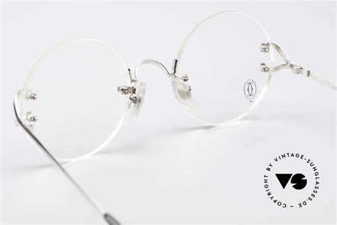 cartier glasses round|cartier eyeglasses rimless.